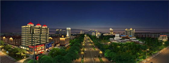 乳山城市夜景
